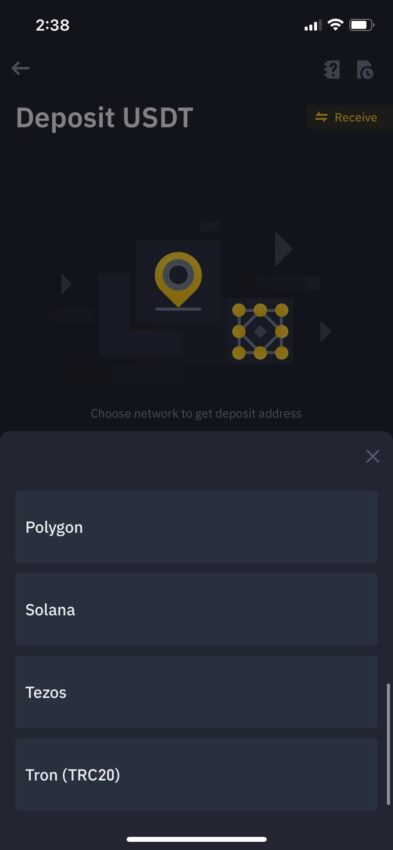 شبكات بلوك تشين التي تدعم عملة USDT